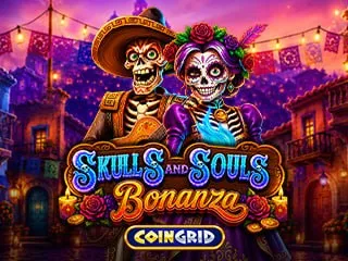 Skulls and Souls Bonanza Coin Grid